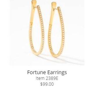 New! Fortune Earrings by TC by Swarovski